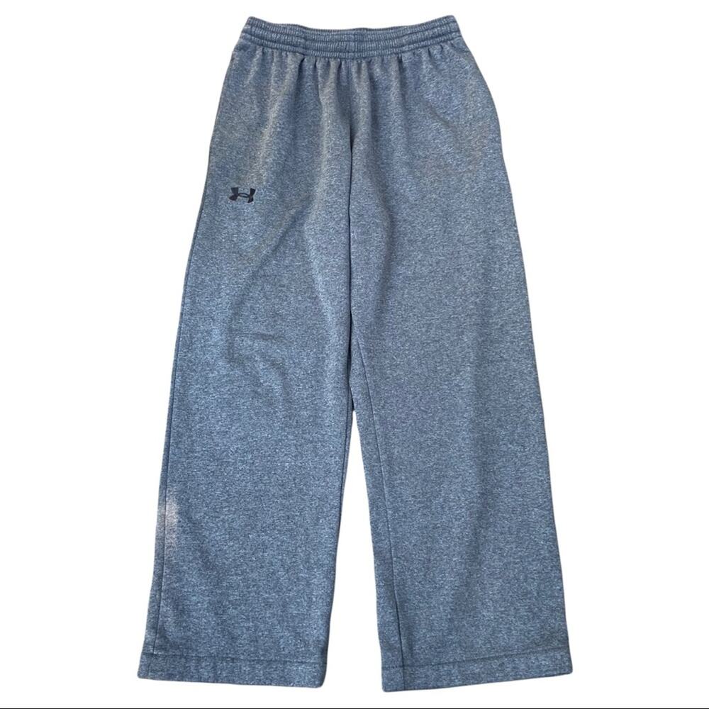 Under Armour Grey Loose Fit Track Pants Size Small
